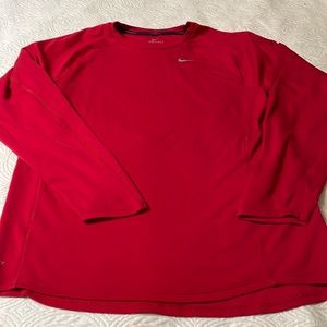 Nike long sleeve running shirt